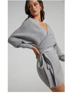 NWT Forever21 Grey Knit Dress Size S